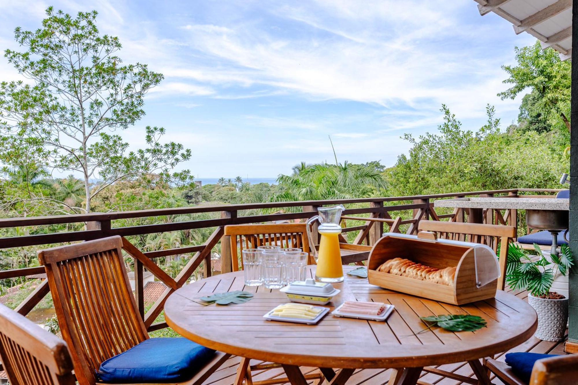 Casa Com Vista Incrivel E Jacuzzi | Brazilian Corner Villa Camburi  Eksteriør bilde
